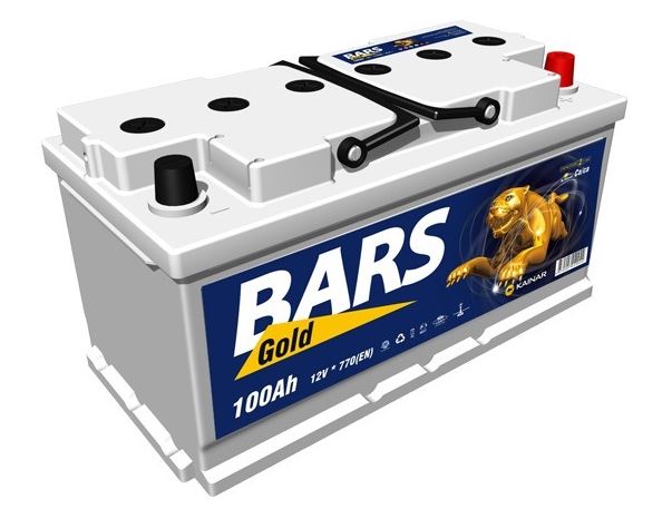 Аккумуляторная батарея Bars Gold 100 пр L5 353х175х190 780