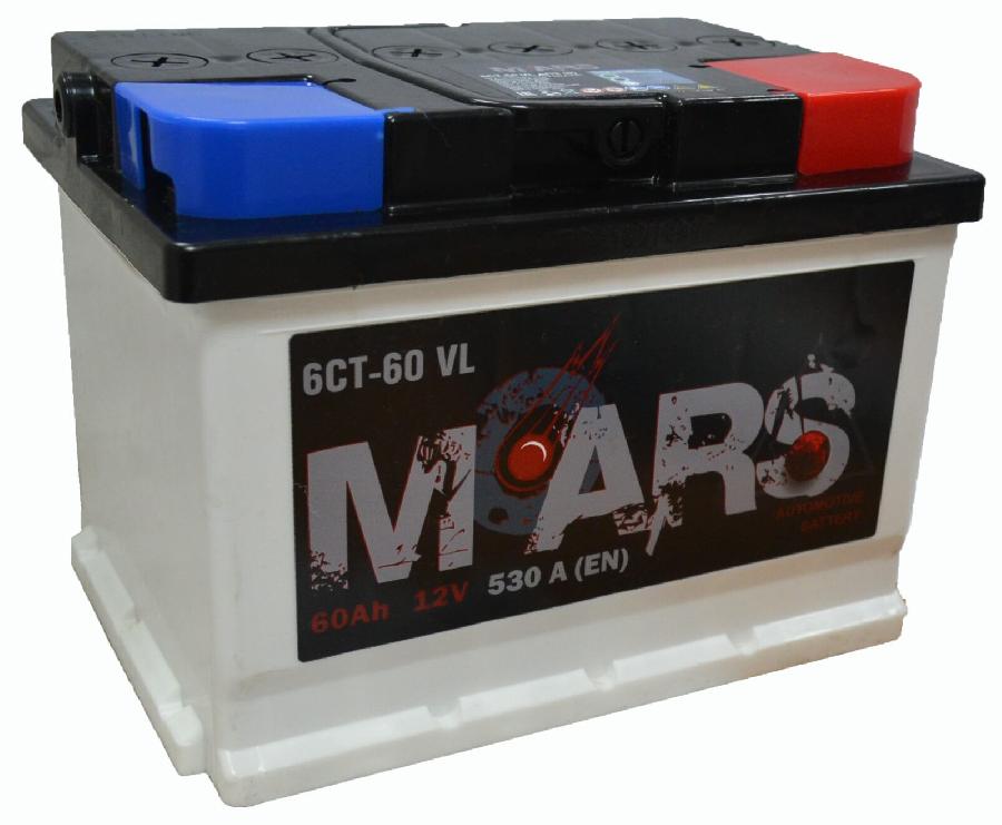 Аккумуляторная батарея MARS 60 пр. L2 242х175х190 530 Аккумуляторная батарея MARS 60 пр. L2 242х175х190 530