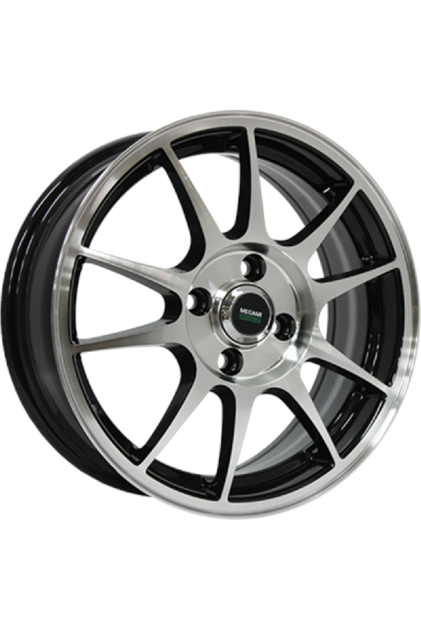 Megami MGM-5 6x14/4x98 D58.6 ET35 BKF Megami MGM-5 6x14/4x98 D58.6 ET35 BKF