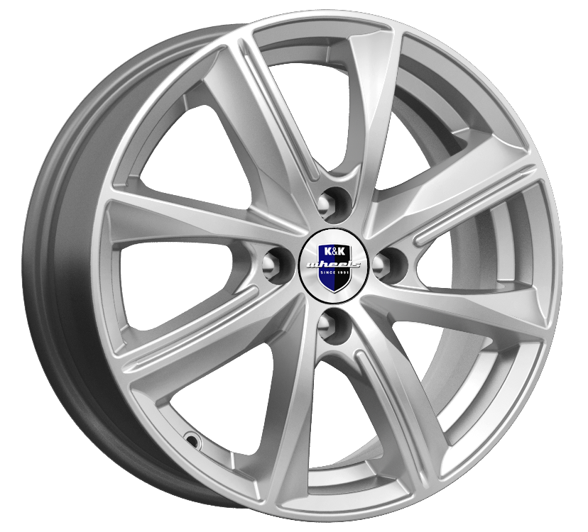 K&K Арнар 6x15/4x100 D54.1 ET46 сильвер