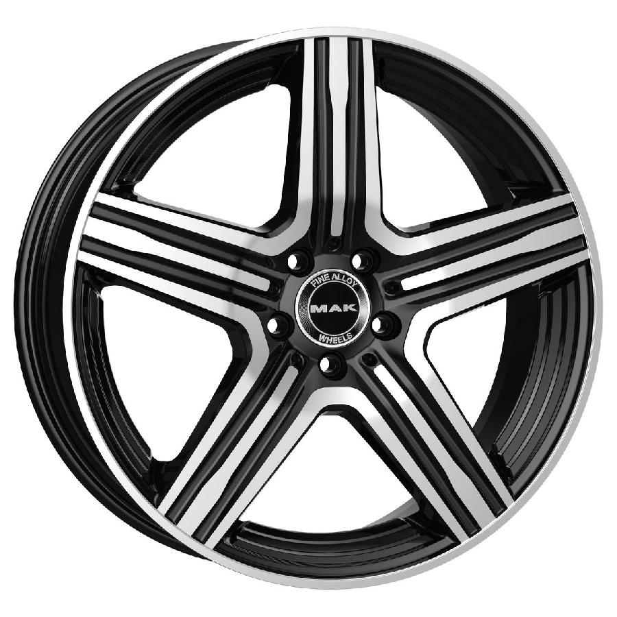 MAK Lewis 8,0x18 5/112 ET50 d-66,6 Black Mirror (F8080EWBM50WS5X)