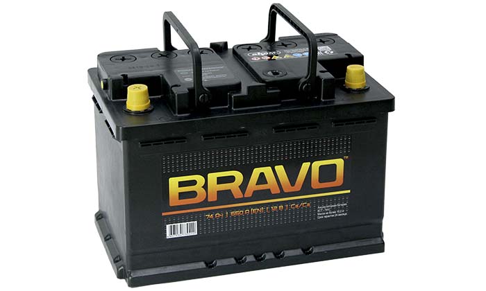 Аккумуляторная батарея AKOM Bravo 74 пр L3 279х175х190 650 Аккумуляторная батарея AKOM Bravo 74 пр L3 279х175х190 650