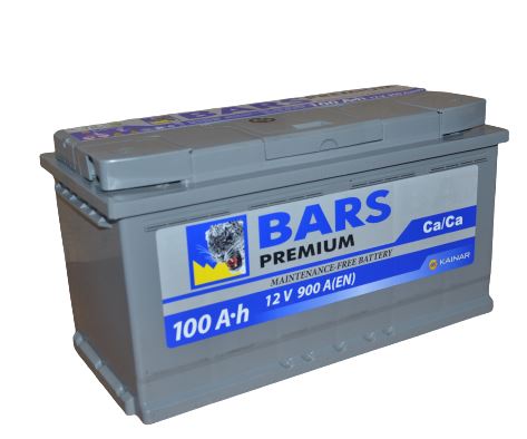 Аккумуляторная батарея Bars PREMIUM 100 пр L5 353х175х190 900