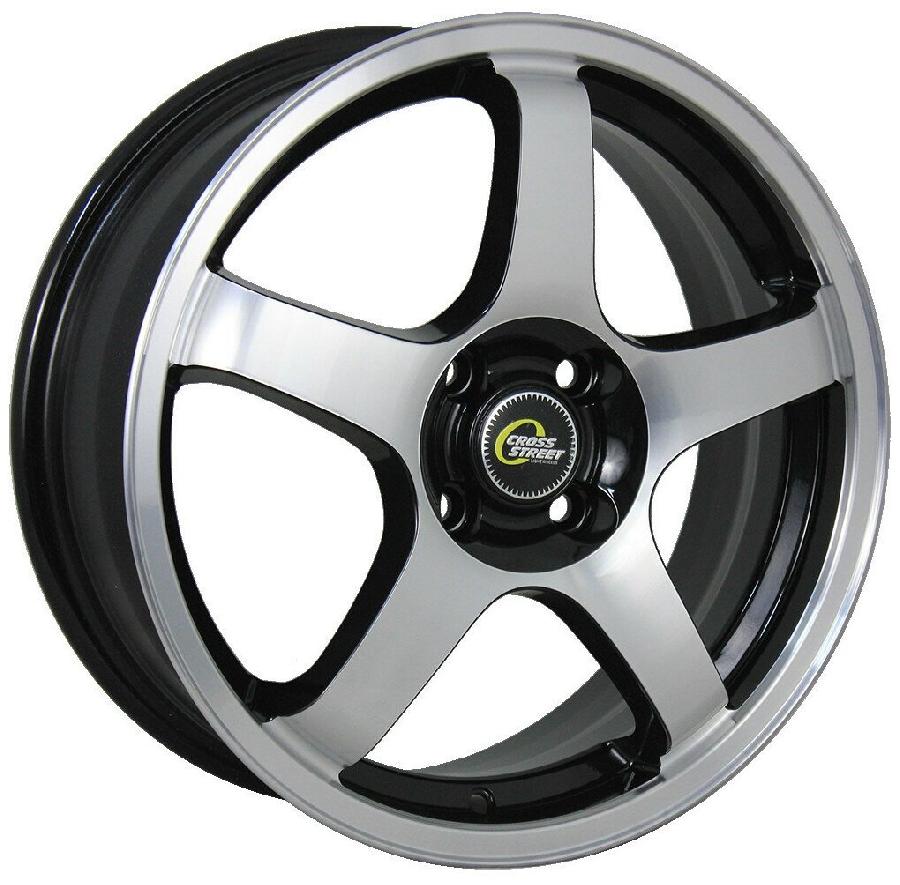 Cross Street CR-14 6x15/5x100 D57.1 ET38 BKF Cross Street CR-14 6x15/5x100 D57.1 ET38 BKF
