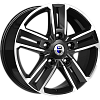 K&K Backfire 8x18/5x130 D71.6 ET50 Алмаз черный