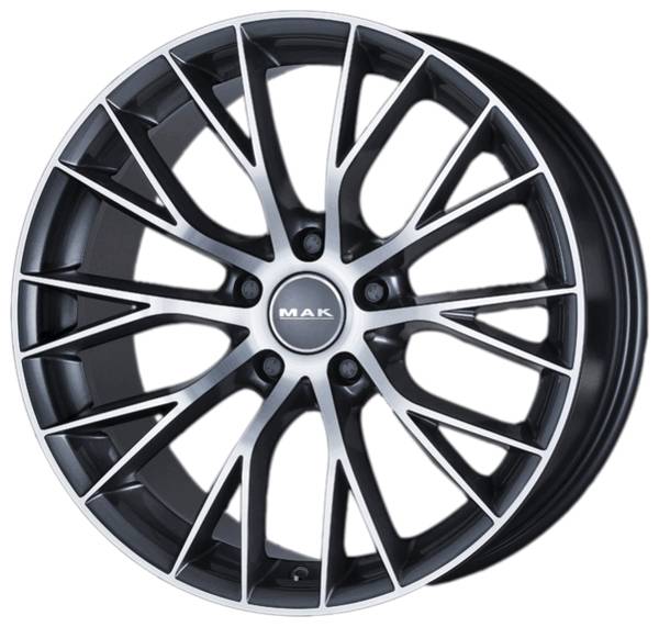 MAK Munchen 8,0x18 5/120 ET30 d-72,6 Gun Met-Mirror Face (F8080MUQM30I2B) MAK Munchen 8,0x18 5/120 ET30 d-72,6 Gun Met-Mirror Face (F8080MUQM30I2B)