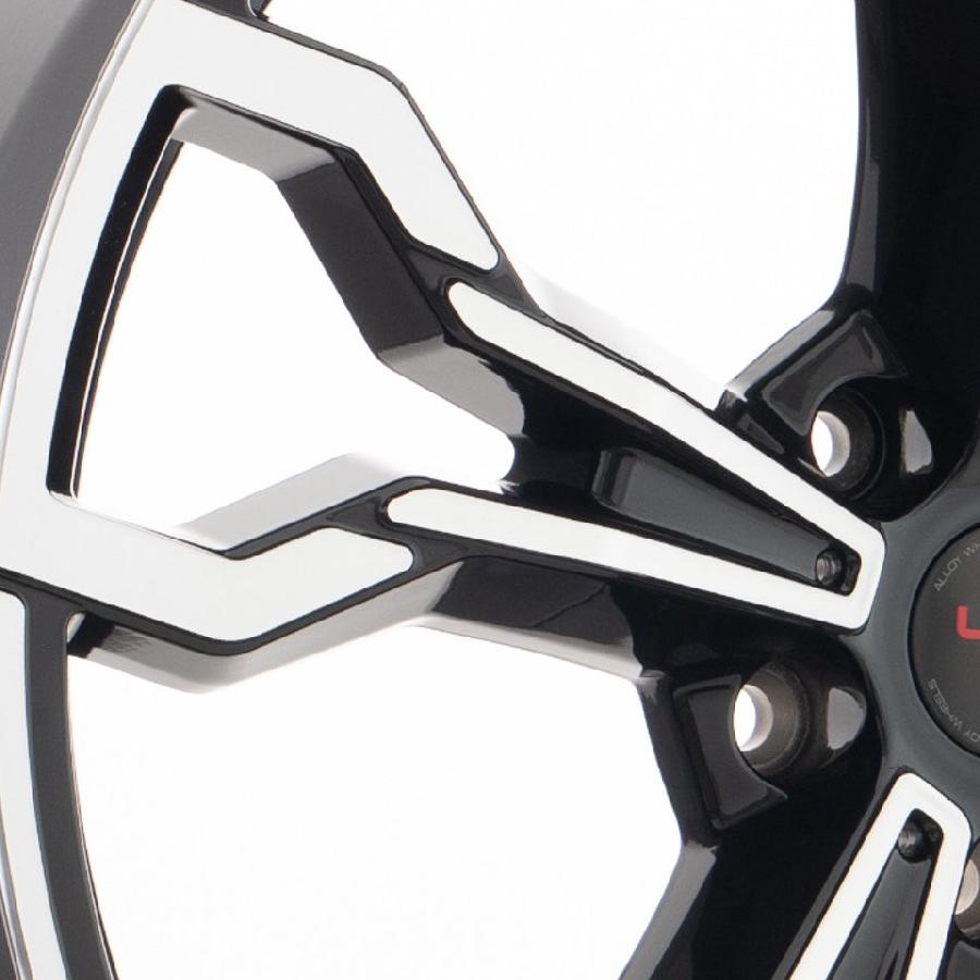 LEGE ARTIS  Concept-B563  9,5\R20 5*112 ET43  d66,6  BKF  [9303887]  под ориг.крепеж+крышку