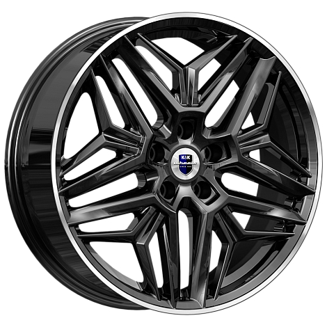 K&K Колумб 7x19/5x108 D60.1 ET33 Алмаз чёрный