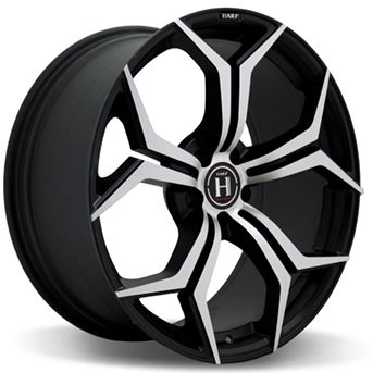 HARP Y-50 9x20/5x112 ET25 D66.56 Satin-Black-MACHINED