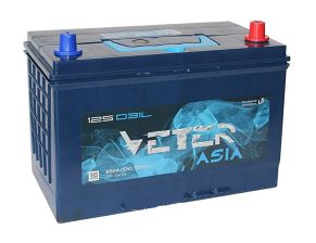 Аккумуляторная батарея VETER Asia 100 пр 303х175х207/227 850