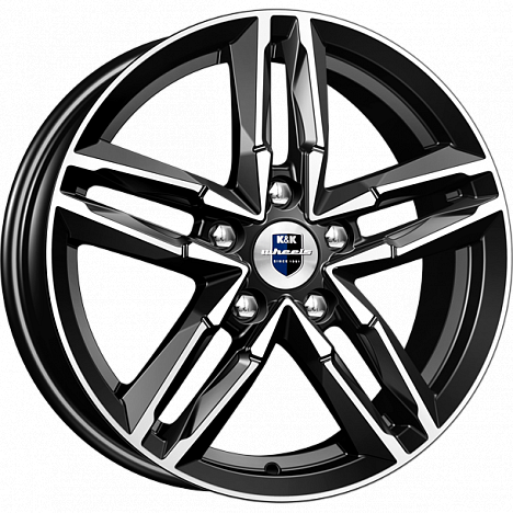 K&K Sayan 6x16/5x100 D57.1 ET38 алмаз черный