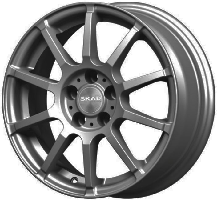 SKAD Акита 6x15/4x98 D58.6 ET35 графит