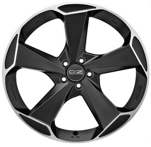 OZ Aspen HLT 9,0x21 5/112 ET50 d-79 Matt Black Diamond Cut (W0198920354) d-XL OZ Aspen HLT 9,0x21 5/112 ET50 d-79 Matt Black Diamond Cut (W0198920354) d-XL