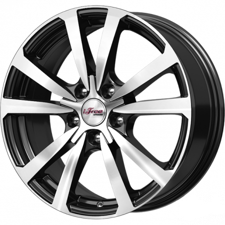 Диск iFree Бэнкс 7.0/R17 5*108 ET45 d67.1 блэк джек