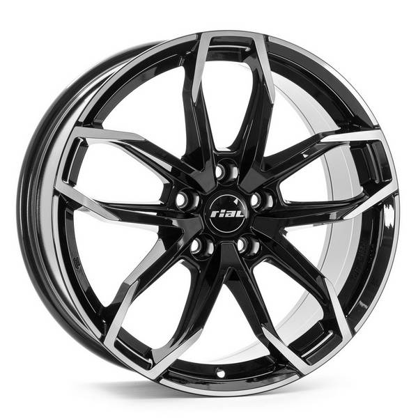 Rial Lucca 6,5x16 4/100 ET46 d-54,1 Diamond Black Frontpolished (LUC65646L63-1) Rial Lucca 6,5x16 4/100 ET46 d-54,1 Diamond Black Frontpolished (LUC65646L63-1)