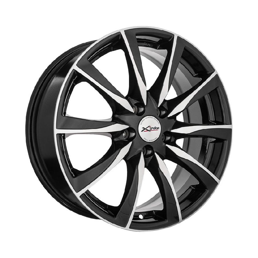 X'trike  X-120М  7,0\R17 5*100 ET38  d67,1  BK/FP  [76694]