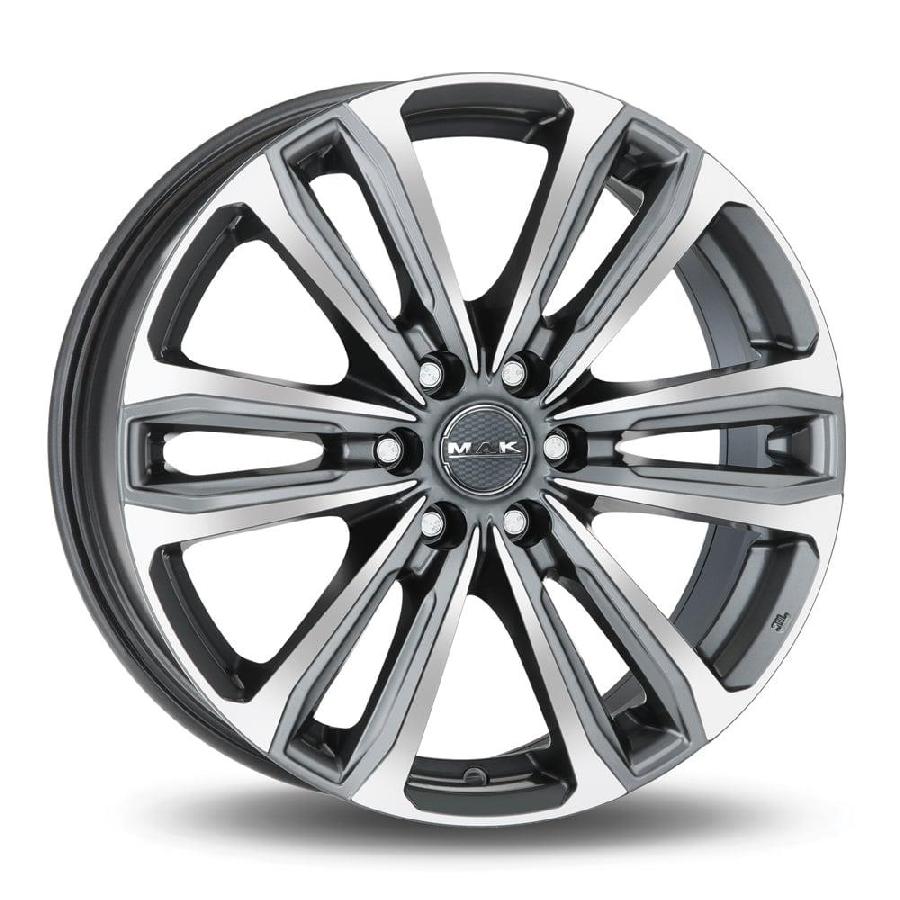 MAK Safari 6 8,0x18 6/139,7 ET20 d-112 Gun Met-Mirror Face (F8080AF6QM20V2)