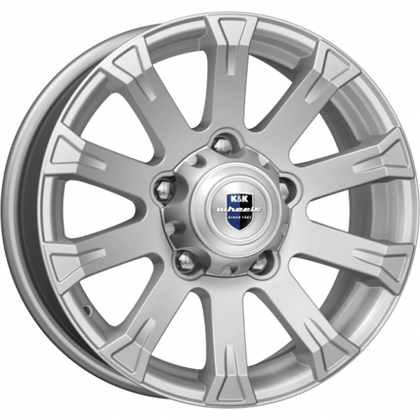 K&K Байкал KC601 7x16/5x139.7 D98 ET35 сильвер