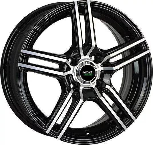 Megami MGM-1 5.5x14/4x100 D56.6 ET39 BKF