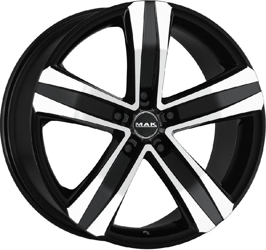 MAK Stone 5 6,5x15 5/118 ET65 d-71,1 Black Mirror (F65505TBM65D3)