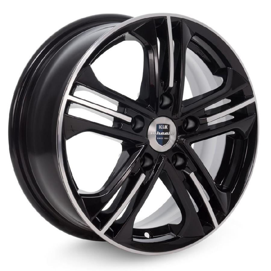 КиК  Trinity (КС615)  6,0\R15 5*100 ET39  d67,1  Алмаз черный  [14069]  Fb max 615 kg