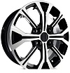 K&K КС945 6x15/4x100 D54.1 ET46 Алмаз черный